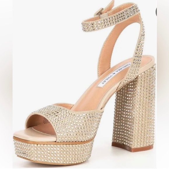 chelsea and violet rhinestone shoes